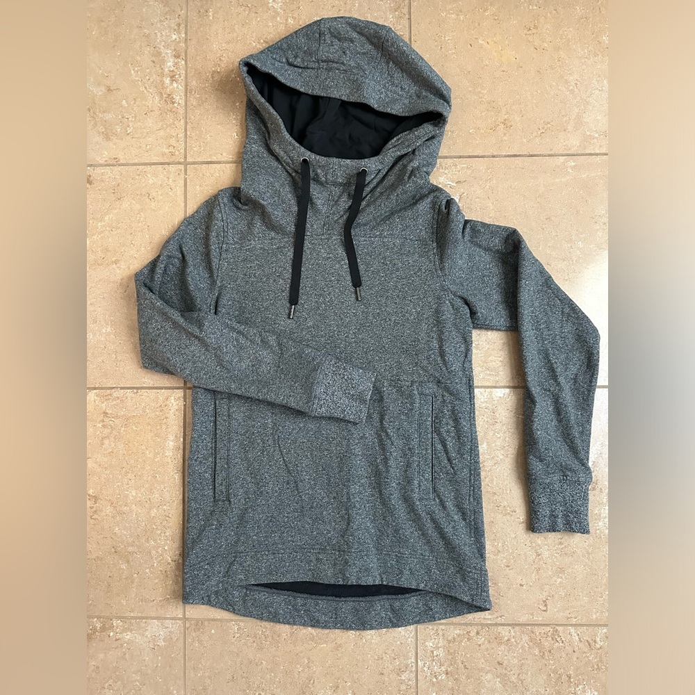 Lululemon Gray Scuba Sweatshirt